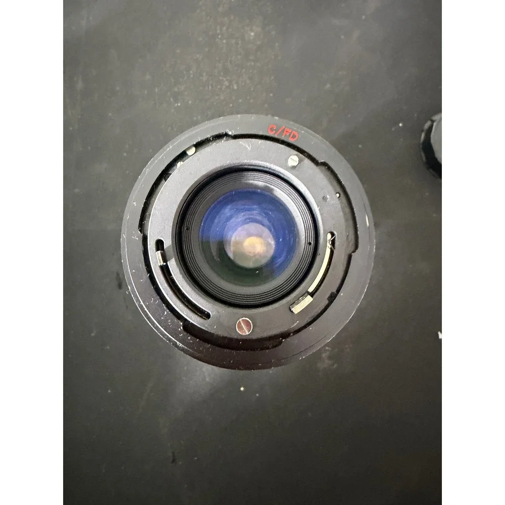 Vivitar 80-200mm f4.5 Zoom Lens Canon FD Mount Black Good Macro Focusing‎ SMS MC